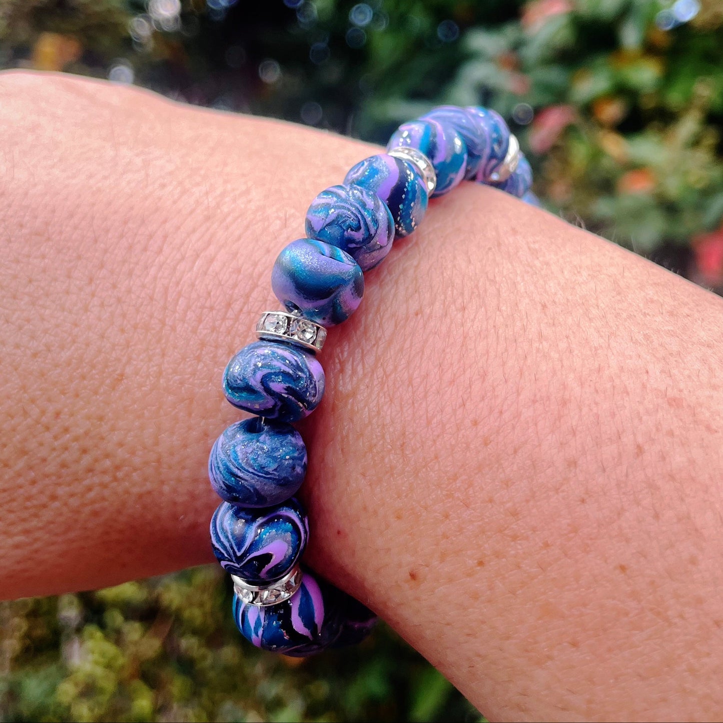 GlimmerLayer Bracelet - Purple & Blue · Everyday