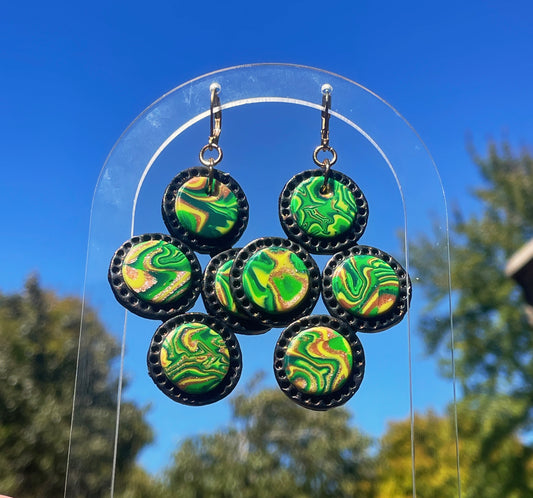 Green BabyPonder Earrings